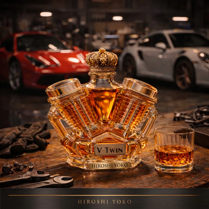 エディション V8 - ウイスキー デキャンター